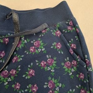 C R B Girl Bottoms - Sz 10/12 floral sweatpants / joggers C R B Girl Bottoms - Sz 10/12 floral sweatpants / joggers